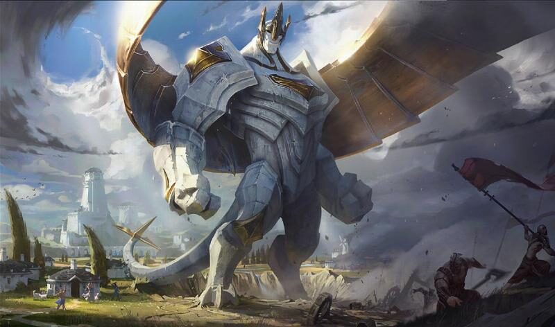 Galio tấn công mạnh mẽ trong trận đấu