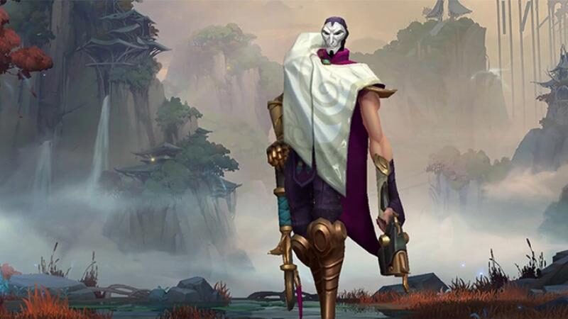 Jhin giữ khoảng cách trong Tốc Chiến