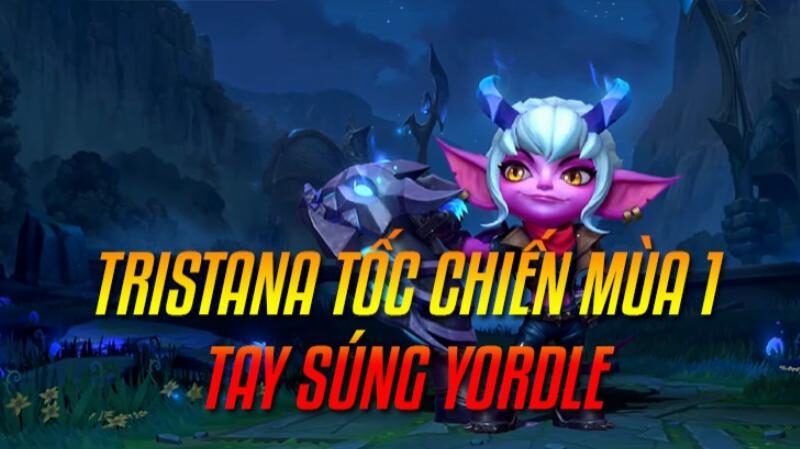 Tristana chiến đấu trên chiến trường Tốc Chiến